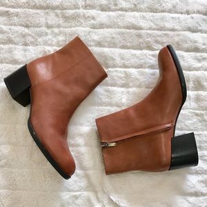 Sam Edelman Joey Brown Leather Bootie size 8